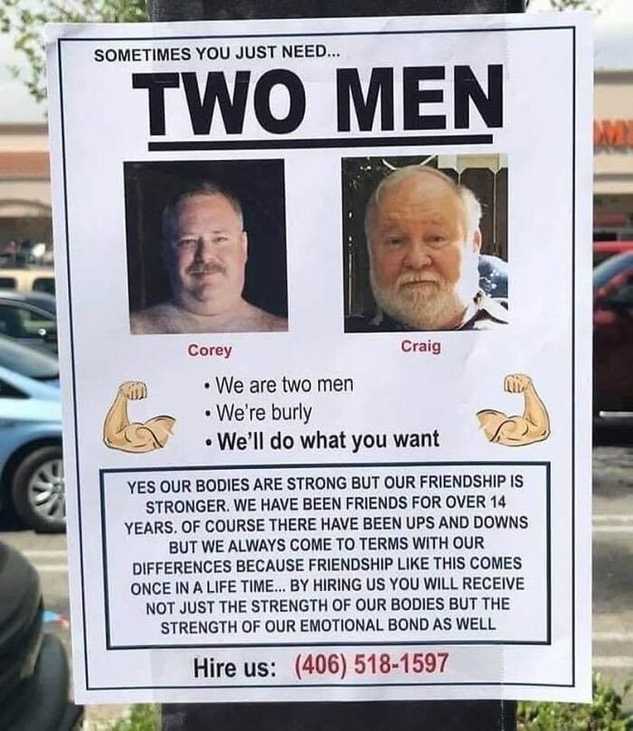 34. Corey and Craig. Two friends