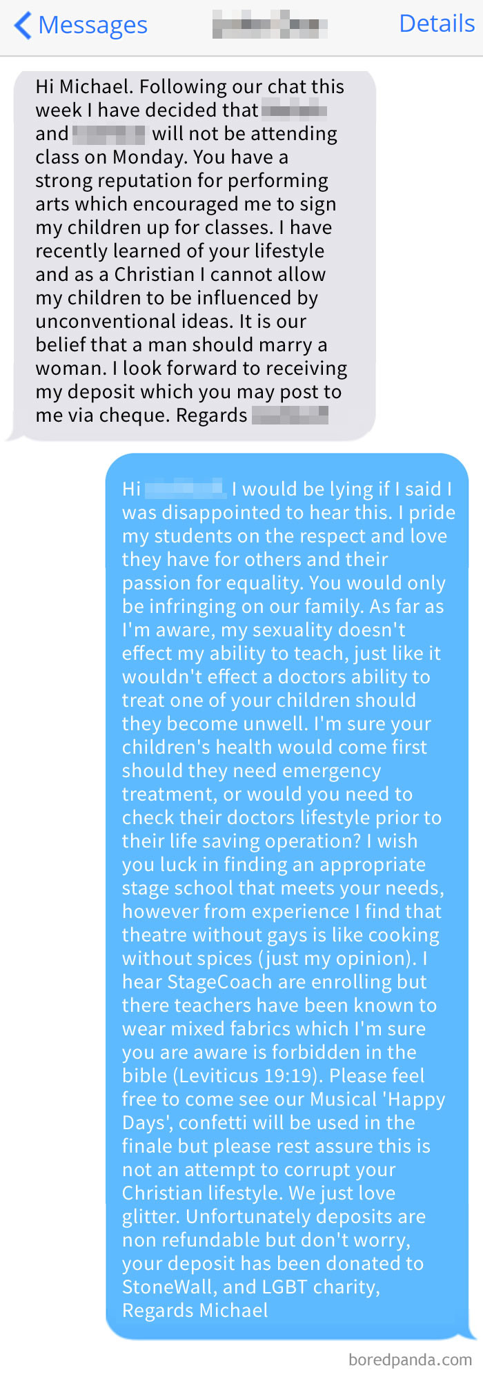 9. Perfect, and straight to the point