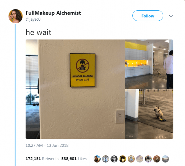 I'm not crying, you're crying.