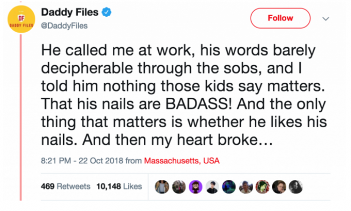 His “friends” didn’t want to stop making fun of him