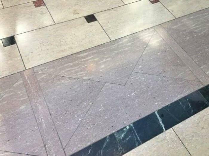 33. U.S. Postal Service floor tiles