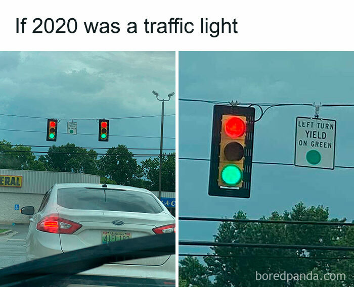 ... a traffic light