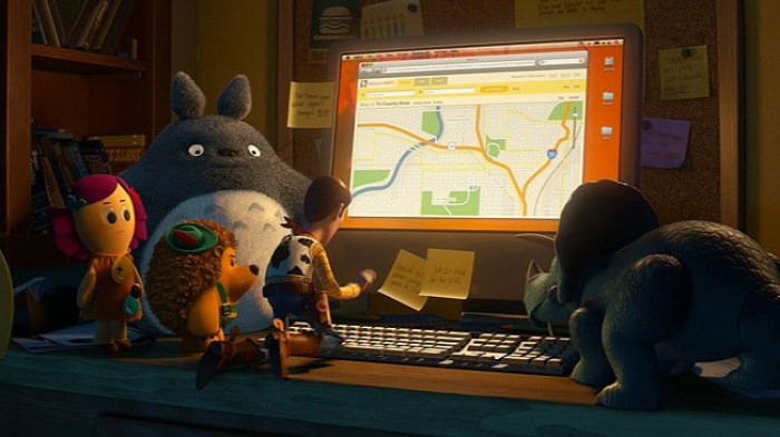9. Totoro is in Toy Story 3.