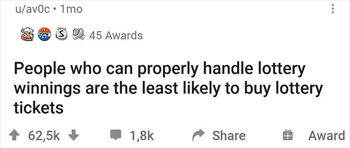 4. Although people who join the lottery are very diverse, there are also these individuals