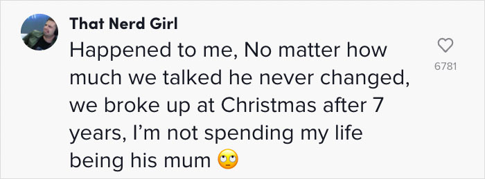 Not gonna spend my whole life being his mum