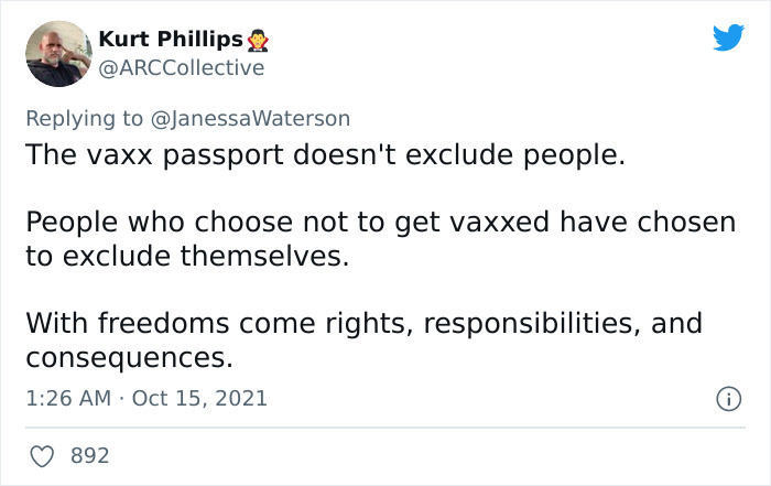 28. With freedom come rights, responsibilities, and consequences