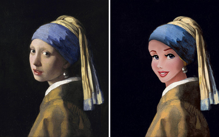 1. Girl With A Pearl Earring vs Sleeping Beauty