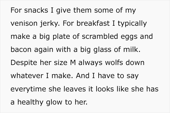 She Has a Healthy Glow to Her