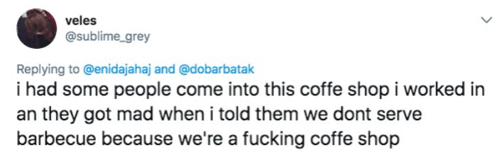 12. The audacity this coffee shop had!