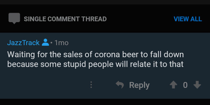 27. It actually came true, and a lot of people stopped buying Corona beer.
