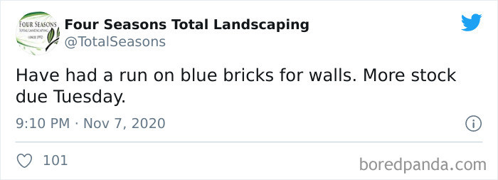 Blue bricks... 