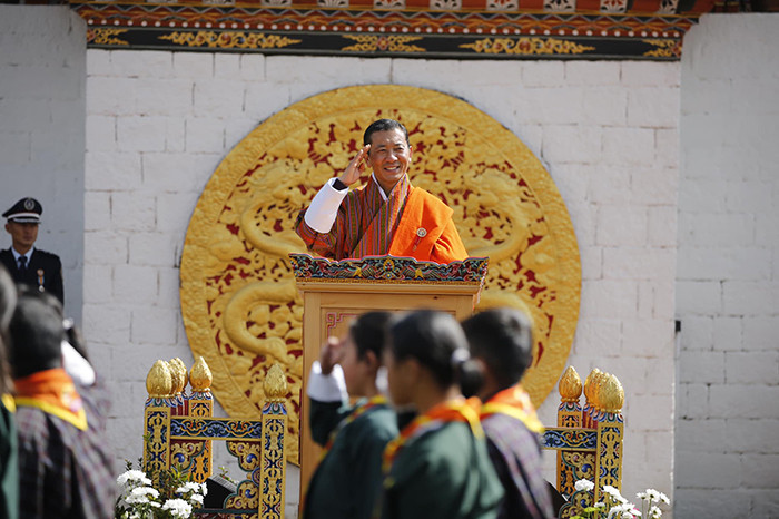 While the entire kingdom of Bhutan was celebrating their king’s birthday, the country’s PM asked the people for a gift