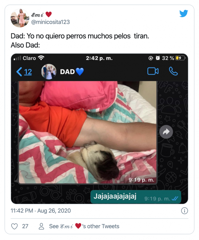 9. Taking a nap together