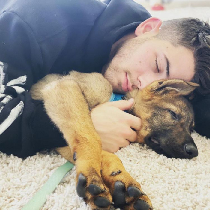 Drum roll! May I introduce you to... Gino! My heart is swelling.