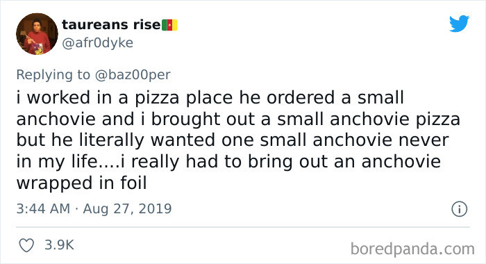 #30 The one with the anchovy issue