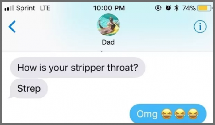 3. One father's shocking and humiliating autocorrect