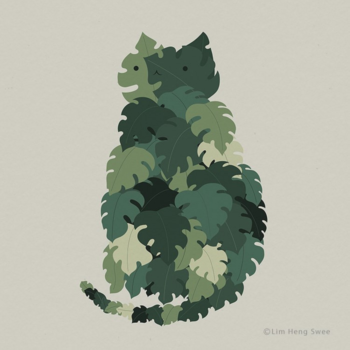 Do you see the cat?
