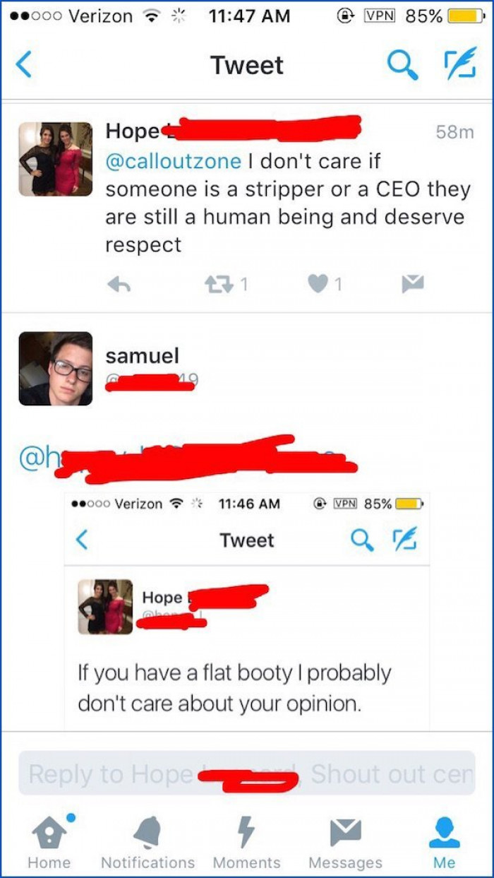 Yeah, you do, though.