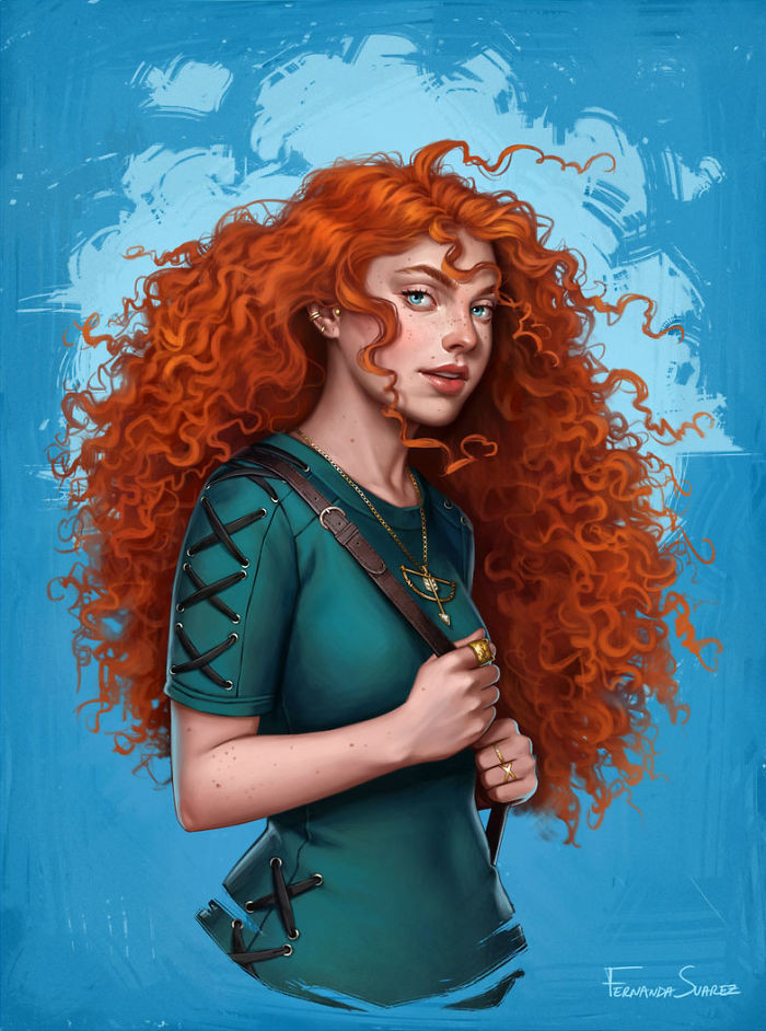 19. Merida from Brave