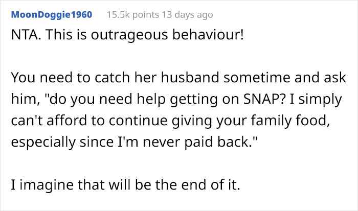 An outrageous behaviour