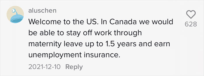 Certain individuals shared information concerning what parental leave looks like in other developed nations.