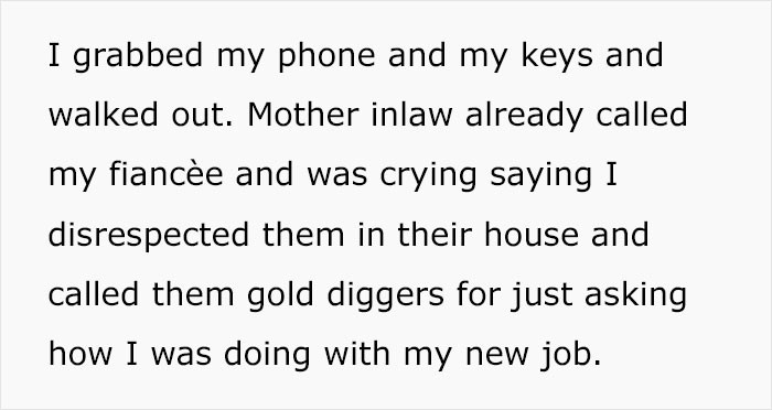 We can understand the mother-in-law is upset, but what they did to the guy was not fair either. When he denied them once, they should have stopped asking.