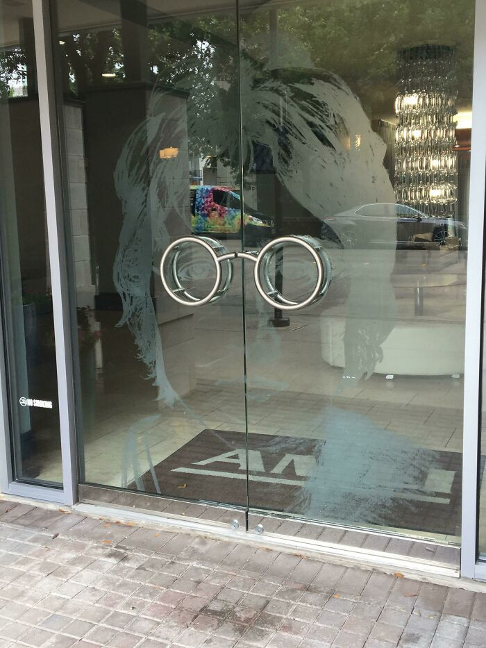 18. John Lennon’s glasses as door handles