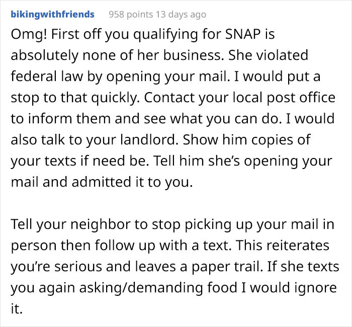 Ignoring her is the best solution