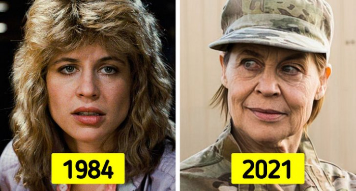 5. Linda Hamilton, 65