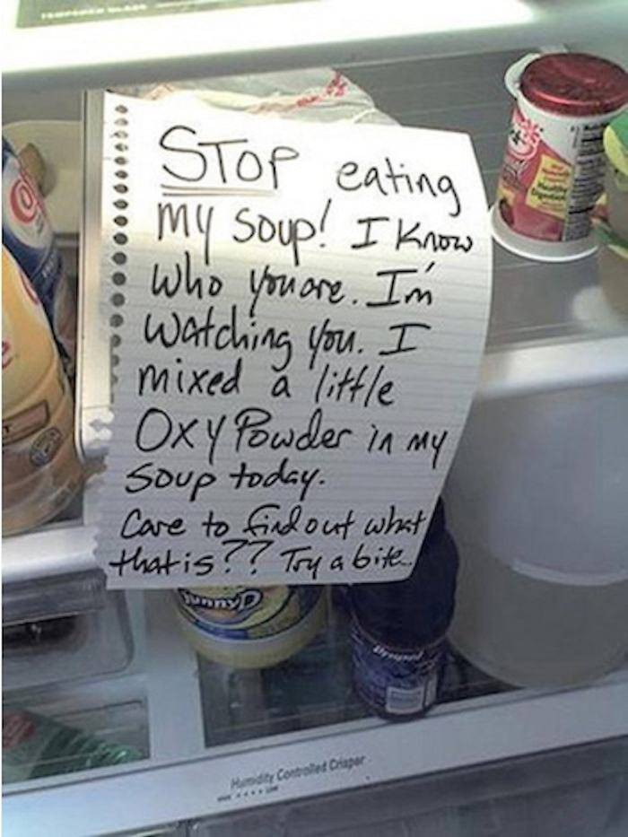 3. A bite of your soup ? wtf