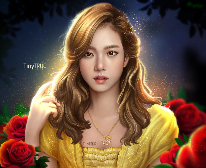 4. Jisoo Blackpink as Belle