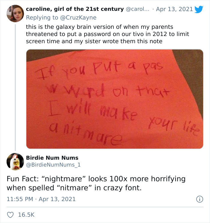 All because of the Galaxy brain version