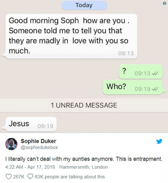 6. It is important to have someone who loves you.