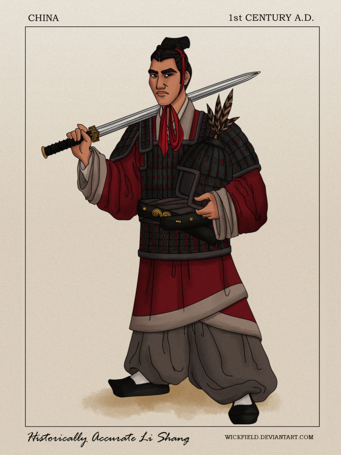 4. Li Shang, Mulan