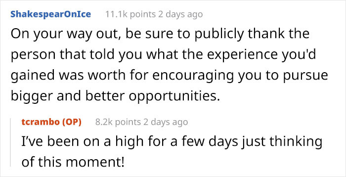 The actual *best* comeback moment