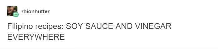 15. Filipino recipes, vinegar say whaaat?