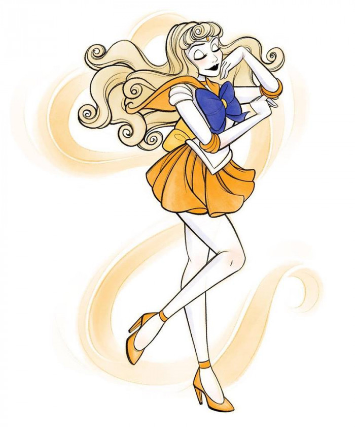4. Aurora as Sailor Venus