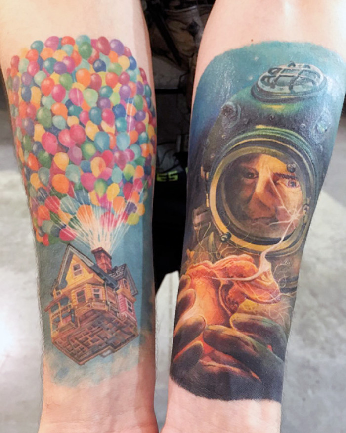 54 Pixar-Inspired Tattoo Ideas