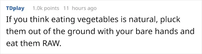 Eating your vegetables raw