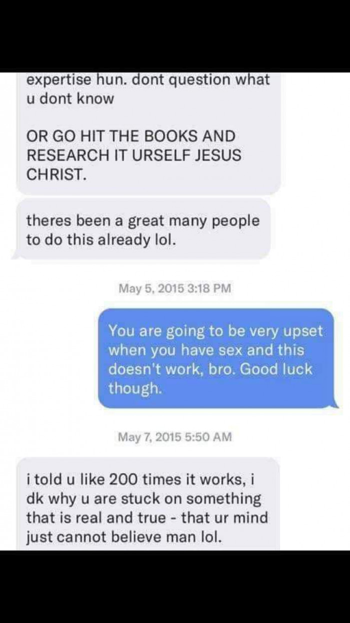 He's still adamant about what he said, though.