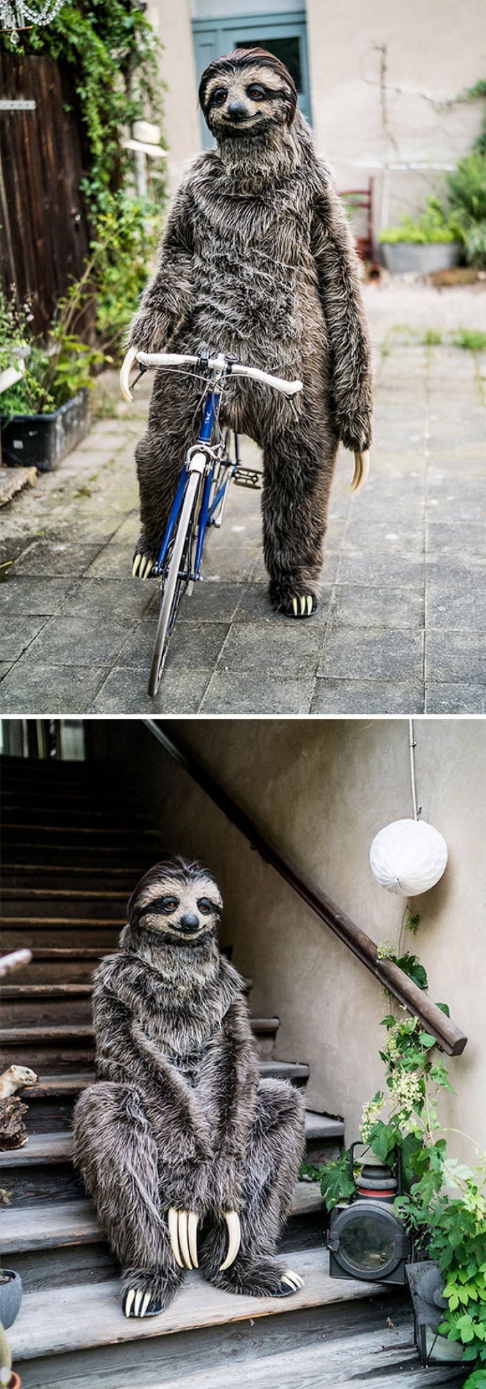 #1 I Created A Realistic Sloth Costume