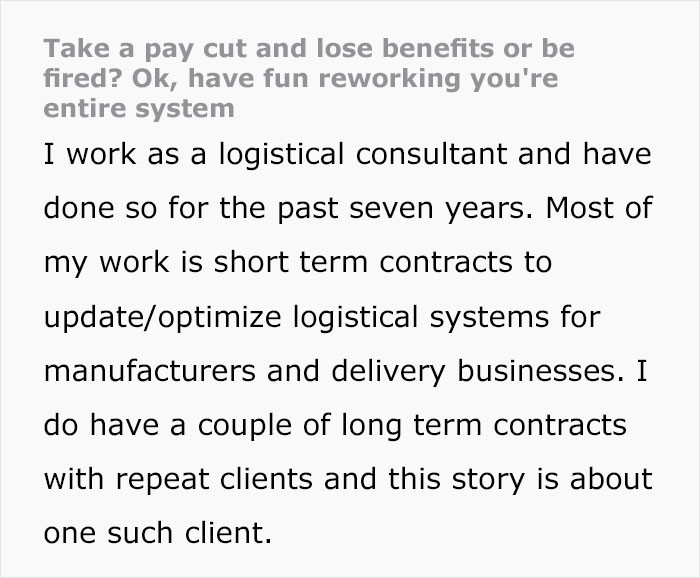 The OP made a post with regards to how the boss's choice ended up leading the business into bankruptcy.