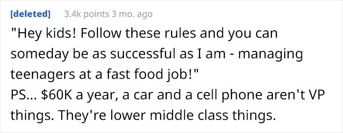 Somebody doesn't know what it pays to be a VP, and it shows