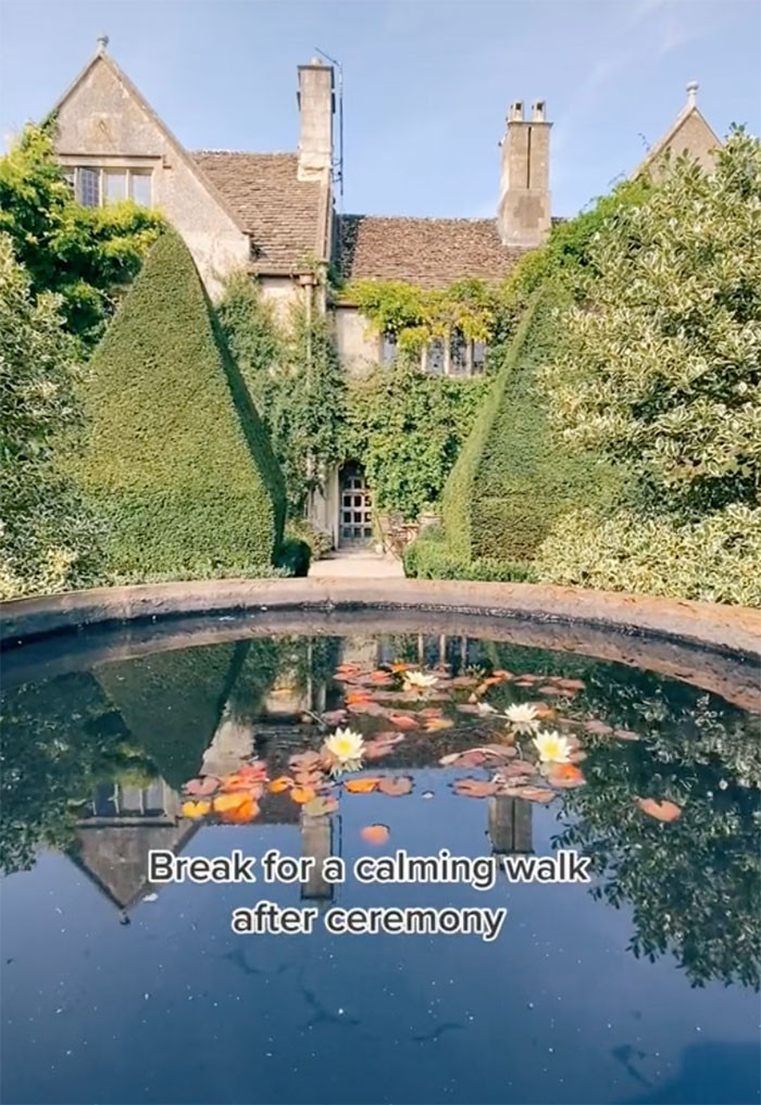 It's quite sweet to take a calming walk after a big ceremony, and many couples should consider doing this, even if they don't have specific conditions to keep in mind.