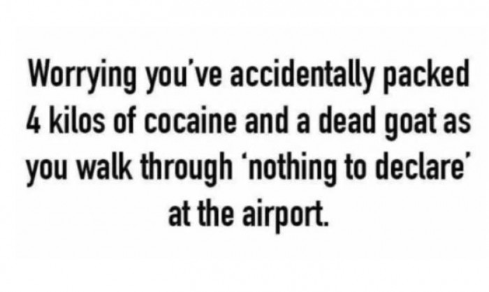 27. I know right? Airport judges us so much it's unfair. 