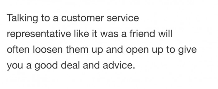 11. For when you have to kiss butt in customer service