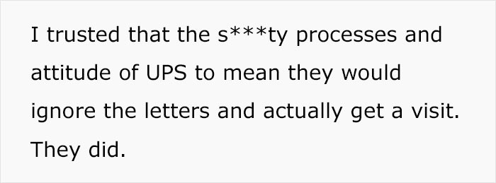 They aren't shaken by the firm's letters.