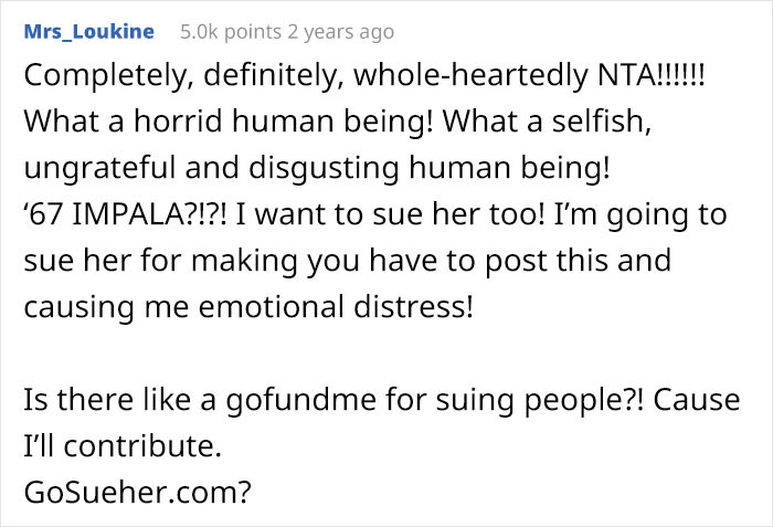 What a horrid human being