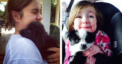 These Wholesome Photos Of People Meeting Their New Fur-Babies Are Extremely Heartwarming