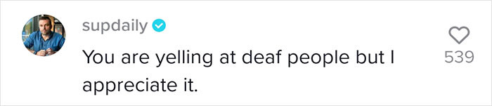 Deniers = deaf people